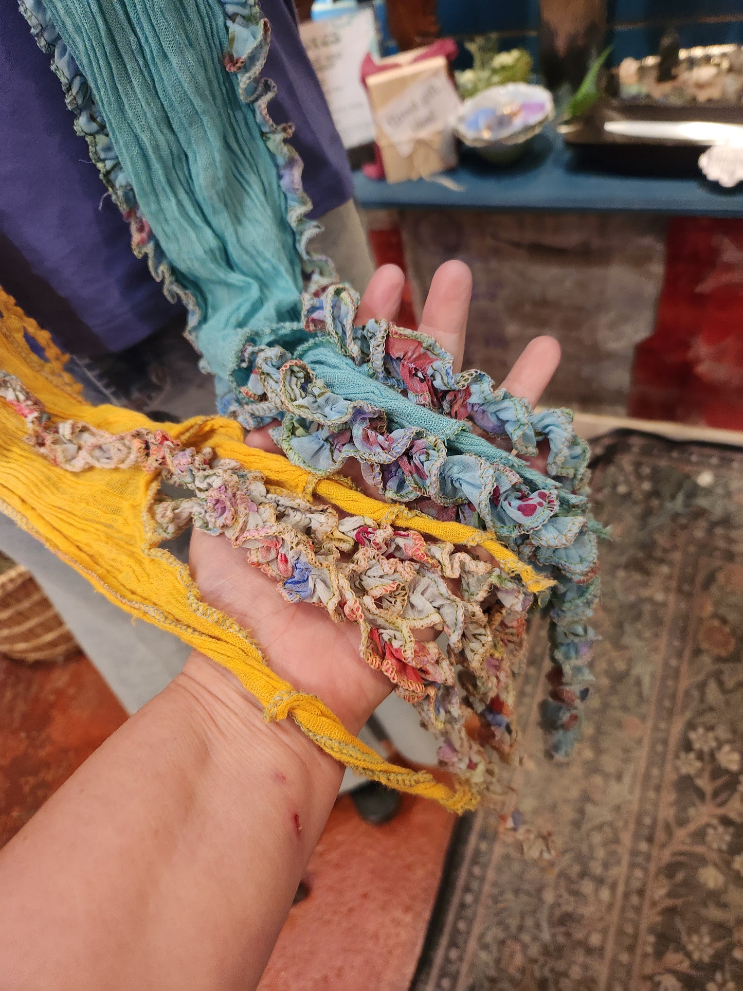 Fringe Scarf - OOAK #25