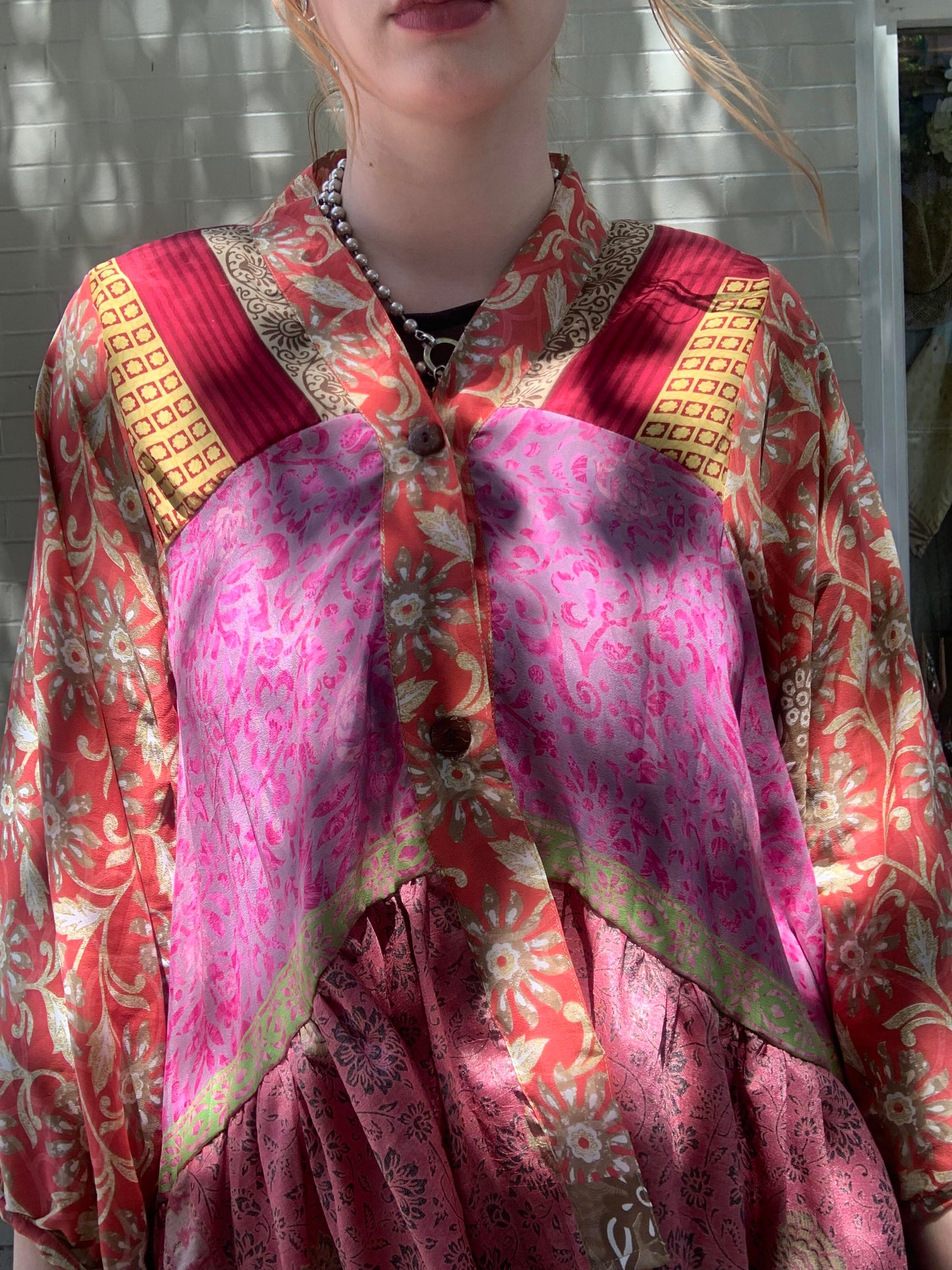 Sari Smock Shirt-Sunrise - La De Da