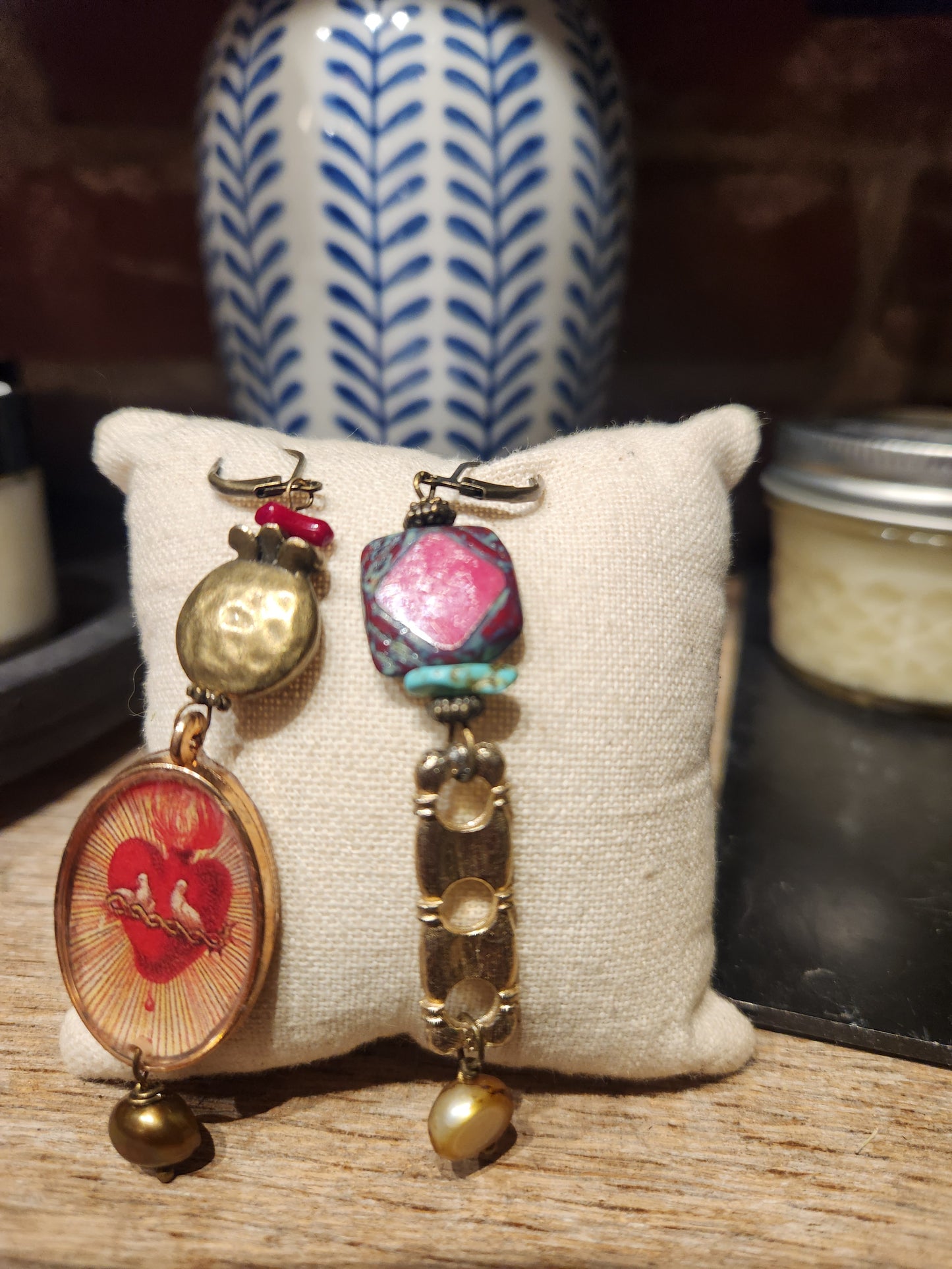 Sacred Heart Mix n Match Earrings