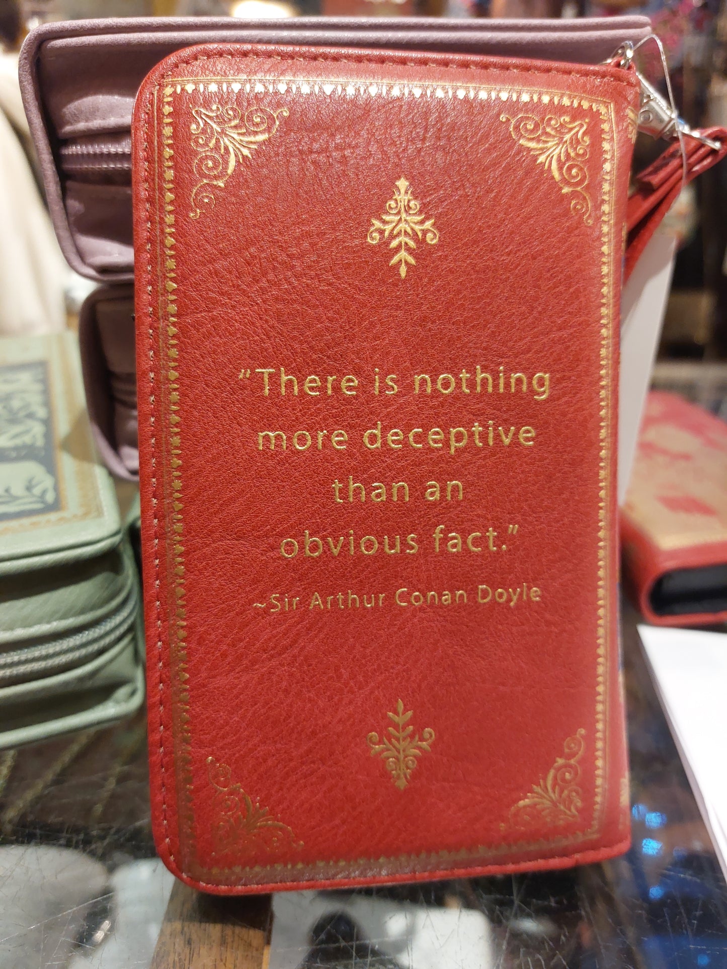 Sherlock Holmes Clutch Book Wallet