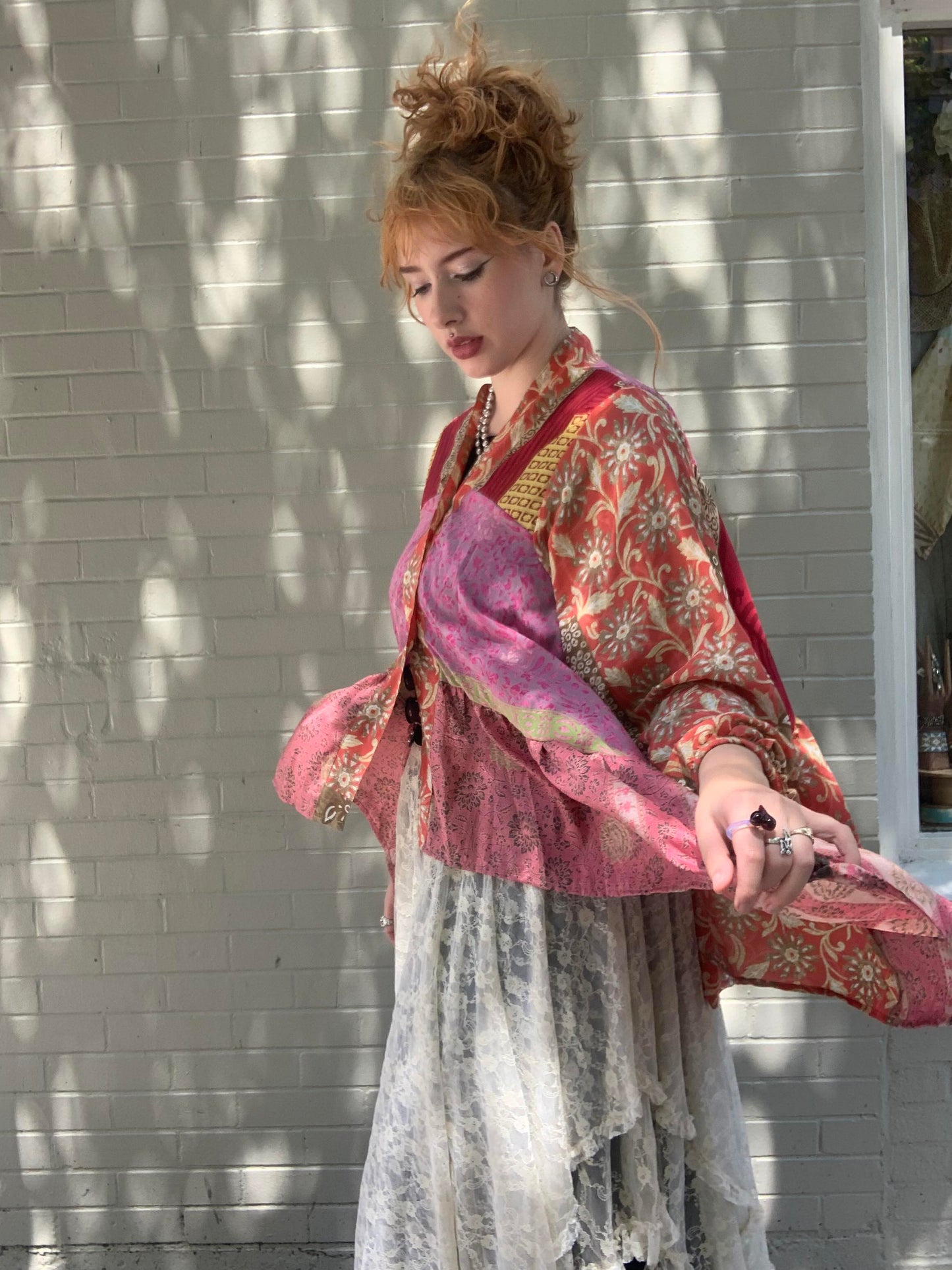 Sari Smock Shirt-Sunrise - La De Da