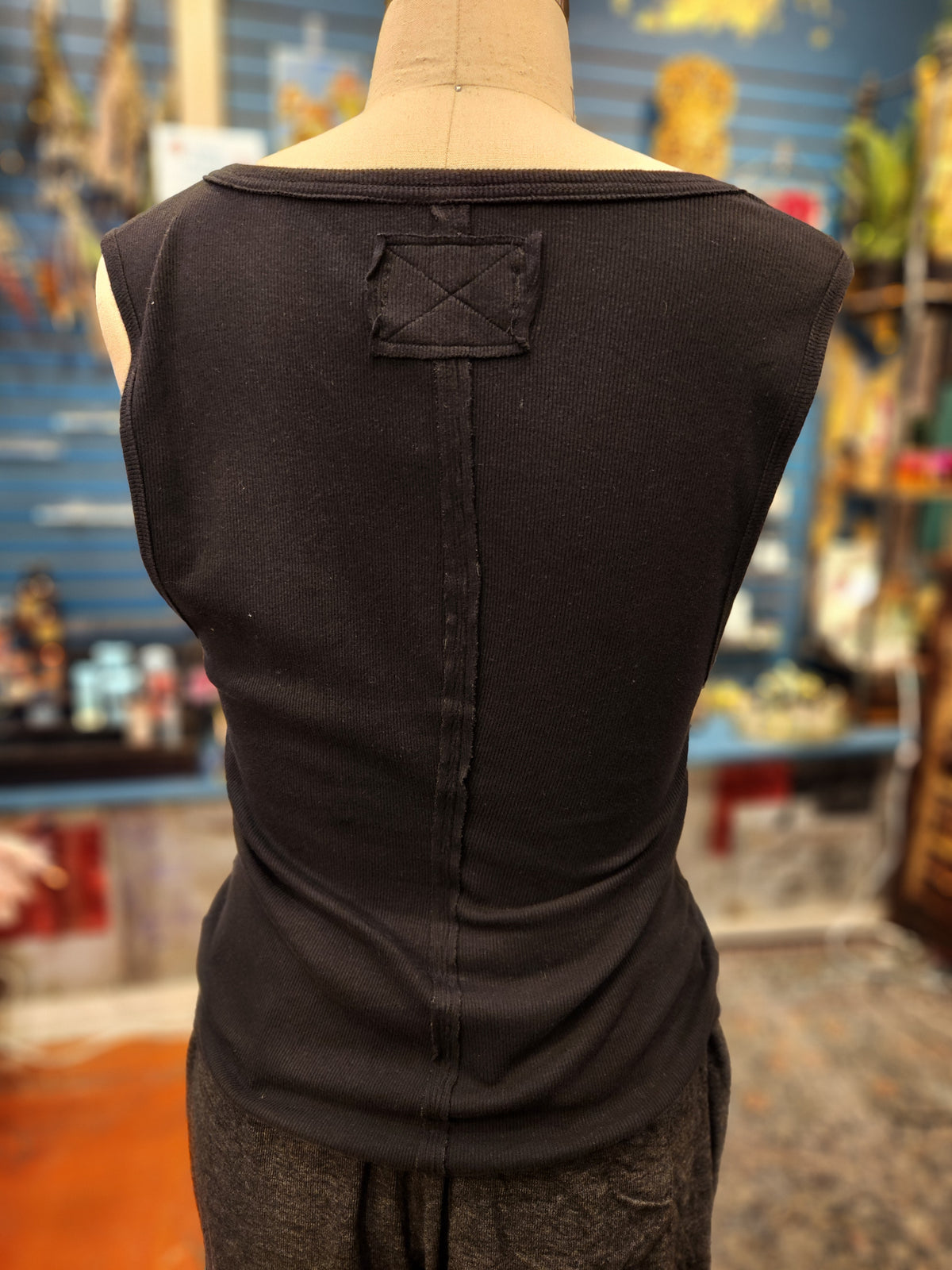 Jamie Henley Tank - Pitch Black