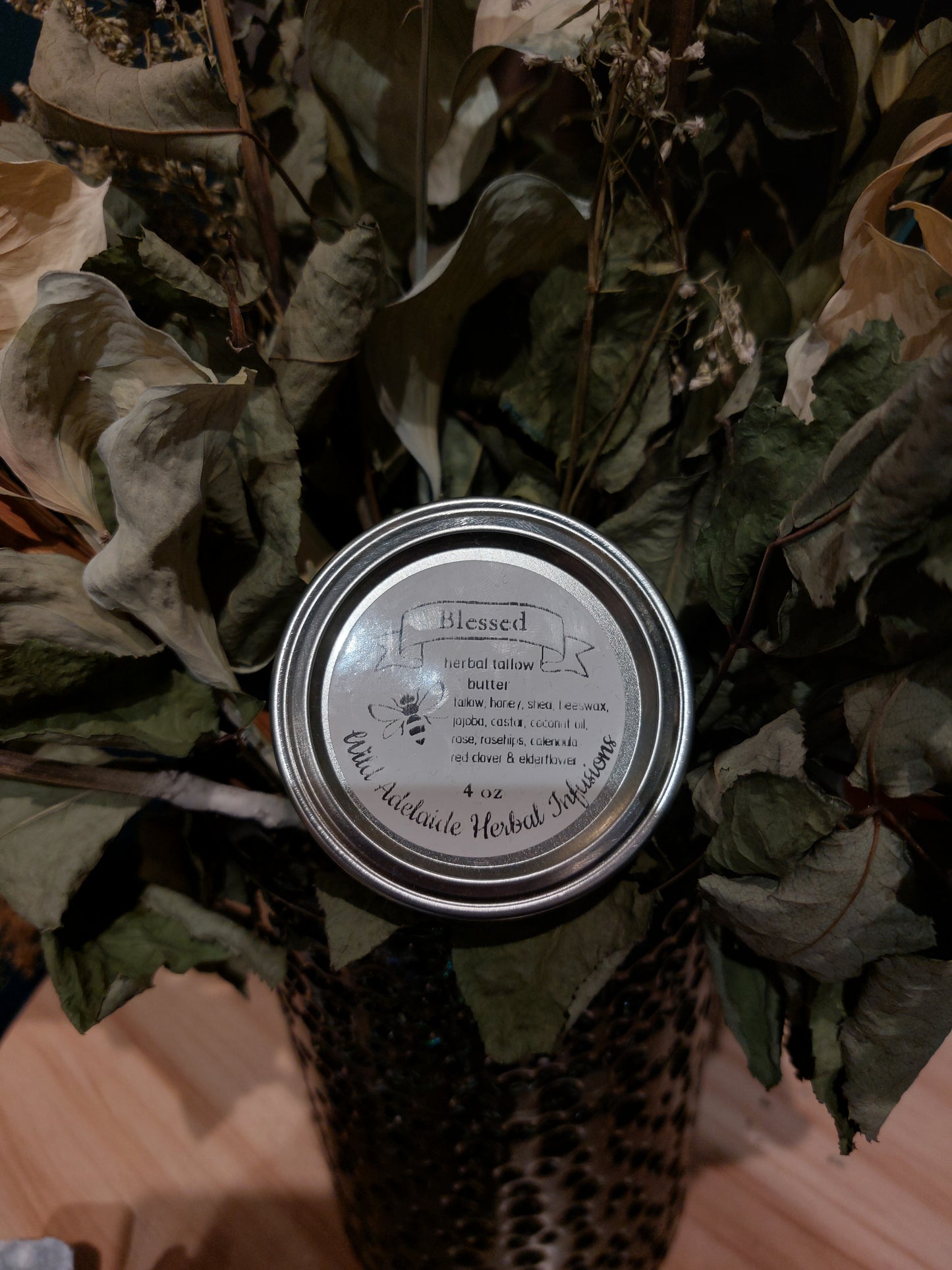 Blessed Herbal Tallow Butter - 4oz