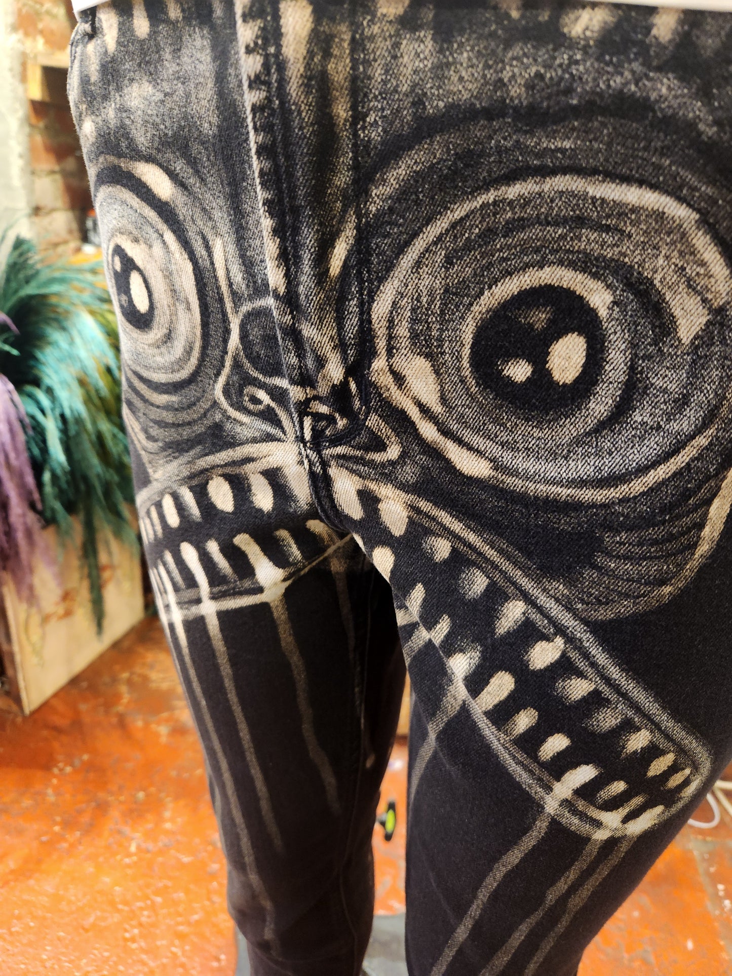 Traumatism Art Menace Skinny Jean