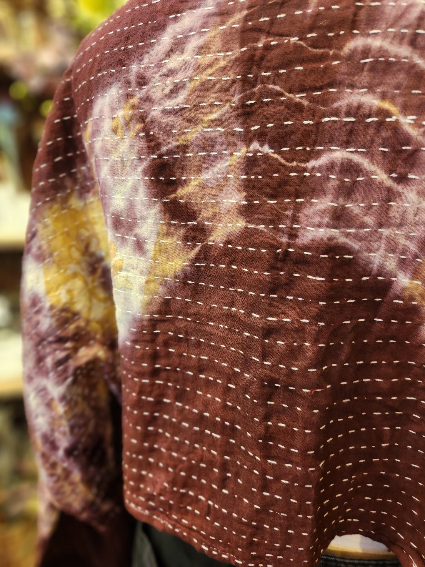 Pareo Kantha Abundance Crop Top