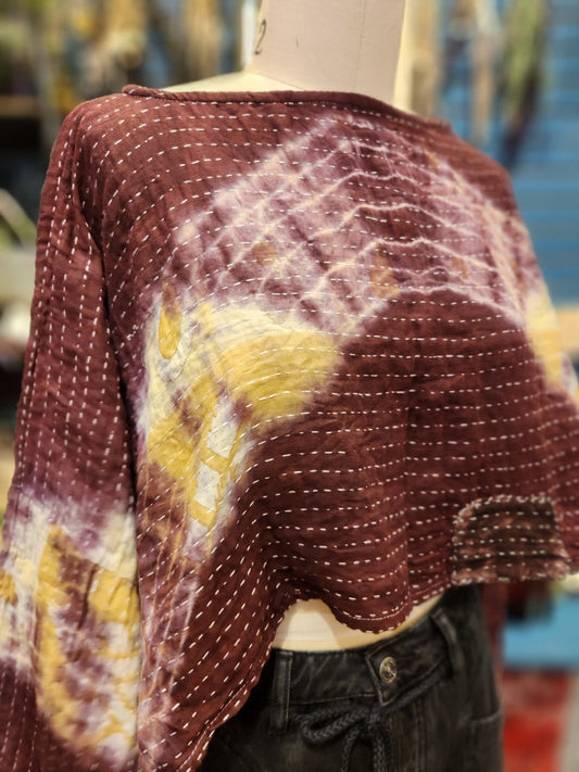 Pareo Kantha Abundance Crop Top