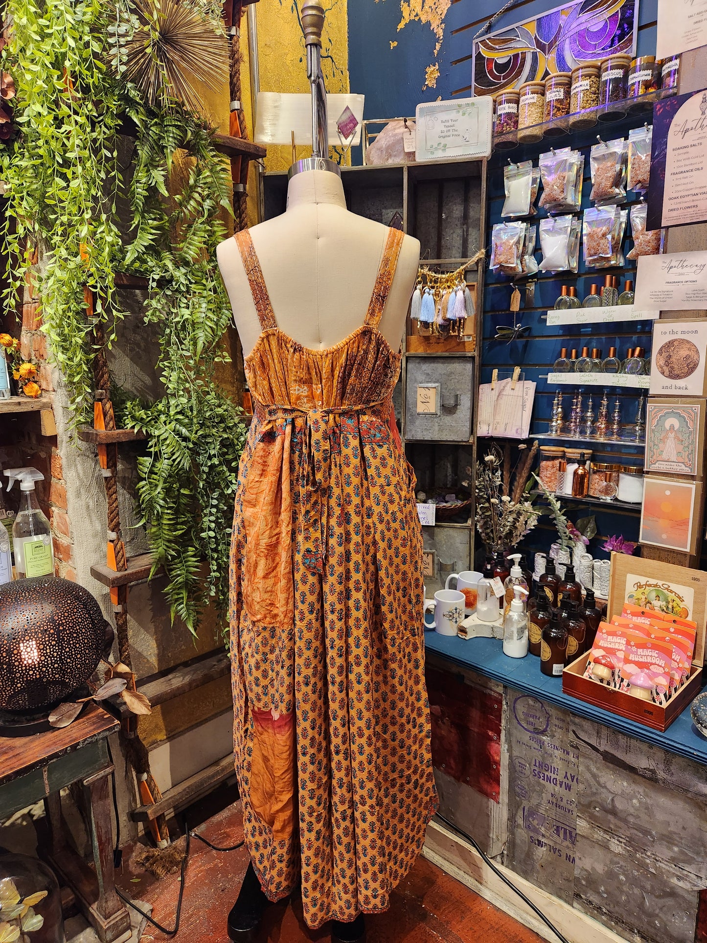 Crossroad Overall Dress 210