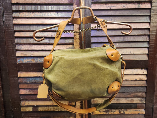 Hampden Safari Leather Bag