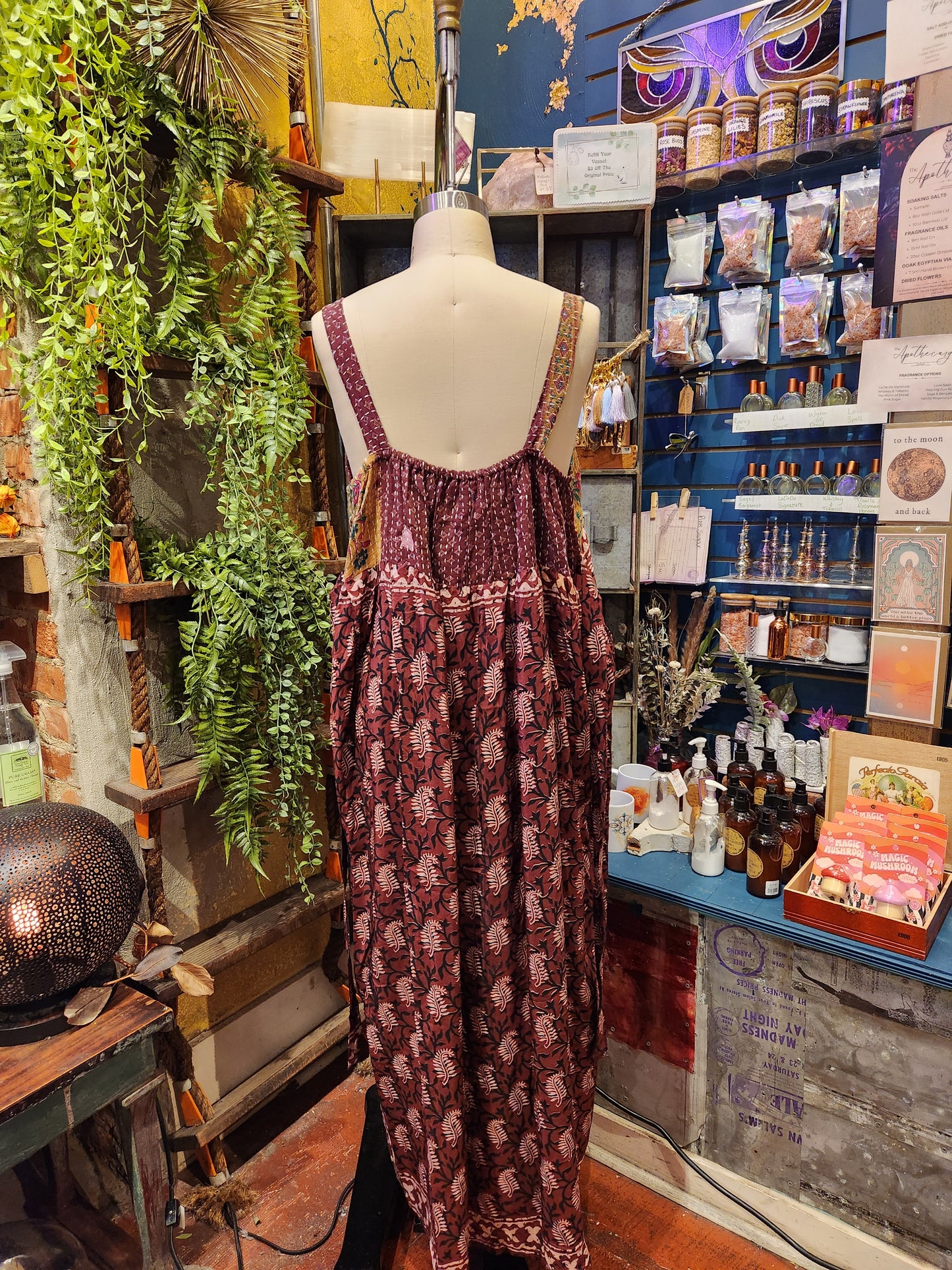 Crossroad Overall Dress 058
