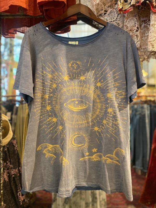Moon Dance Tee - Evil Eye - La De Da