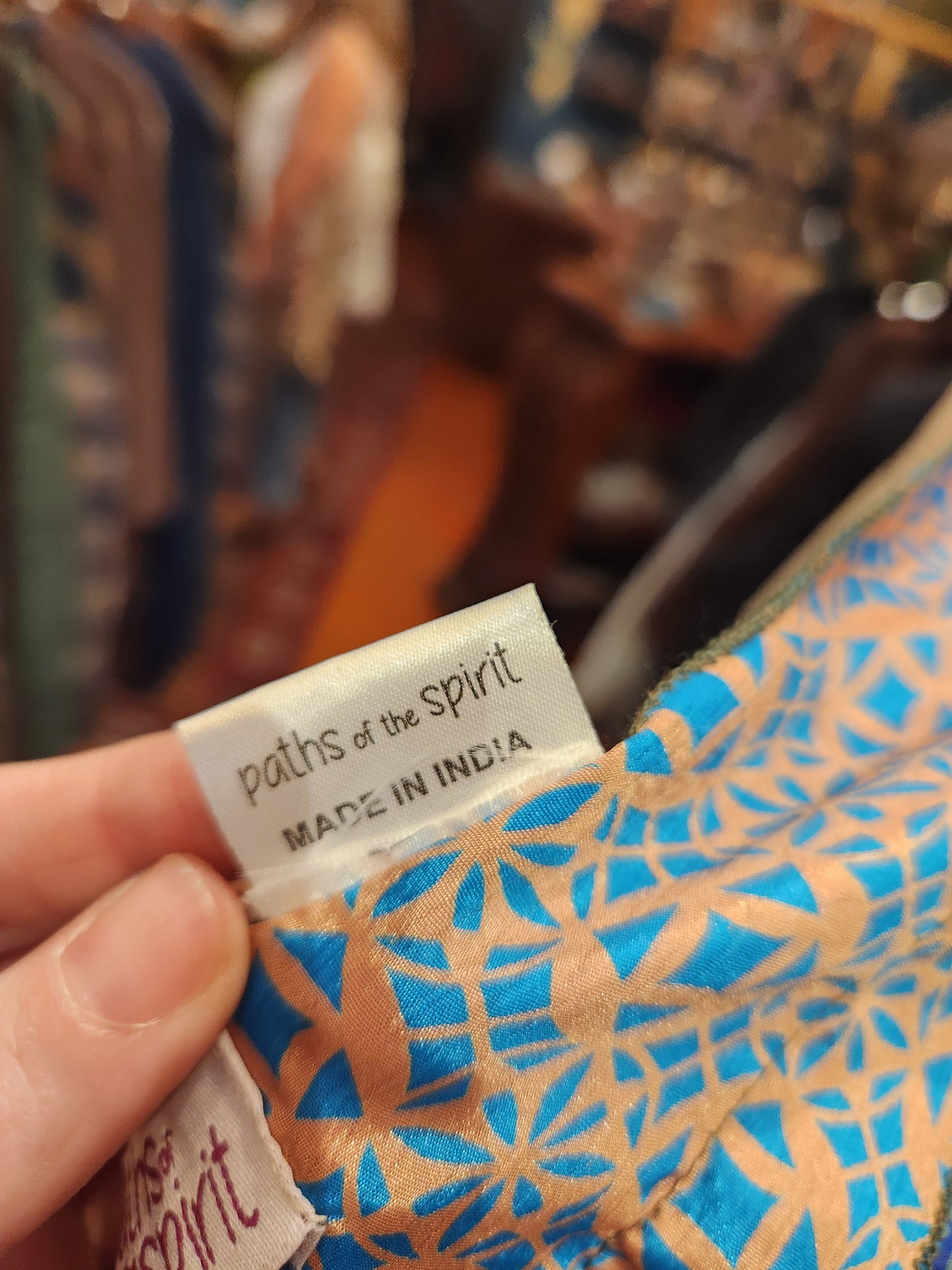 7 Panel Recycled Sari Scarves