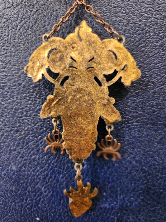 The Mortal Weaver Handmade Hidden Portrait Necklace