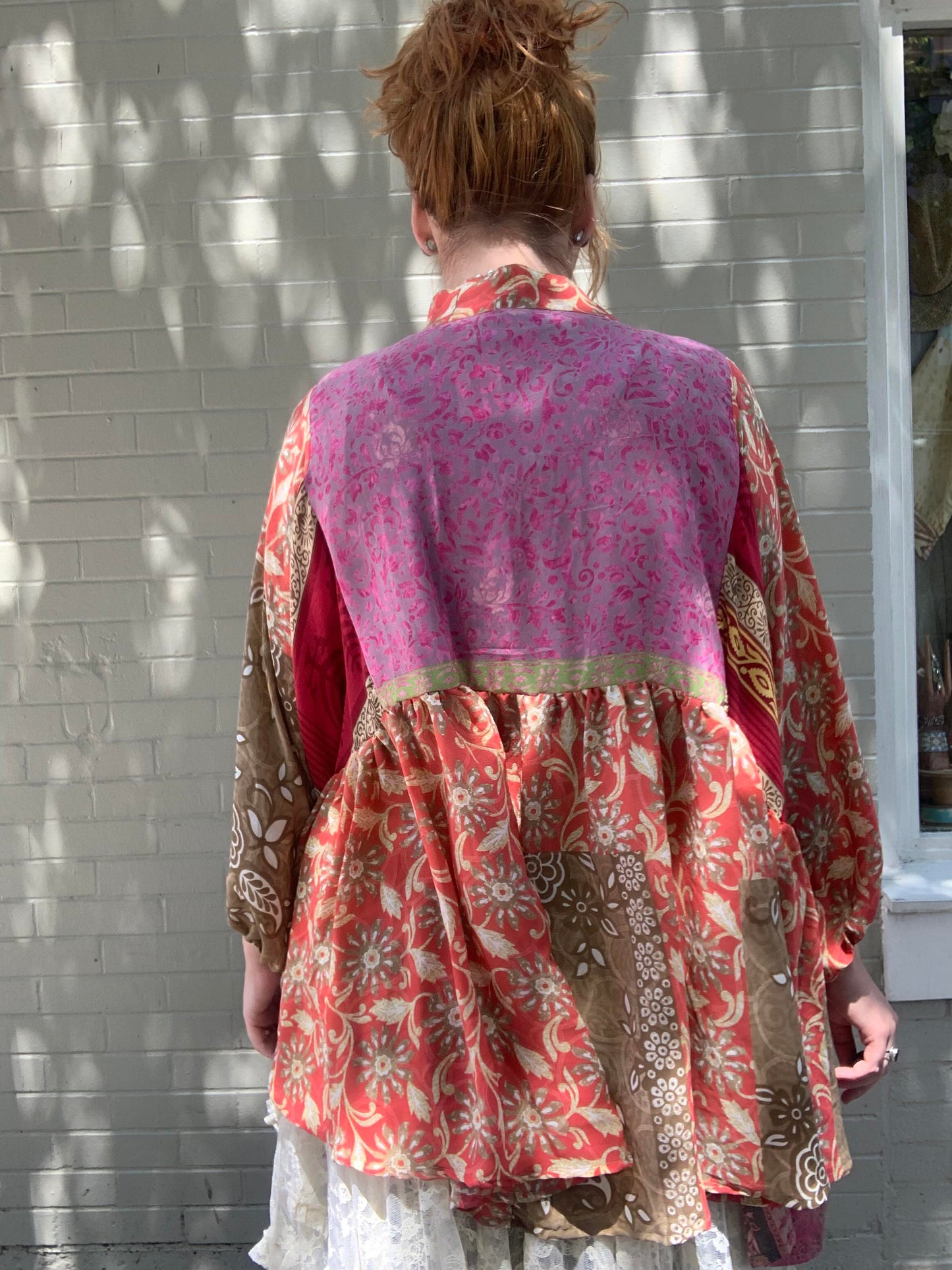 Sari Smock Shirt-Sunrise - La De Da