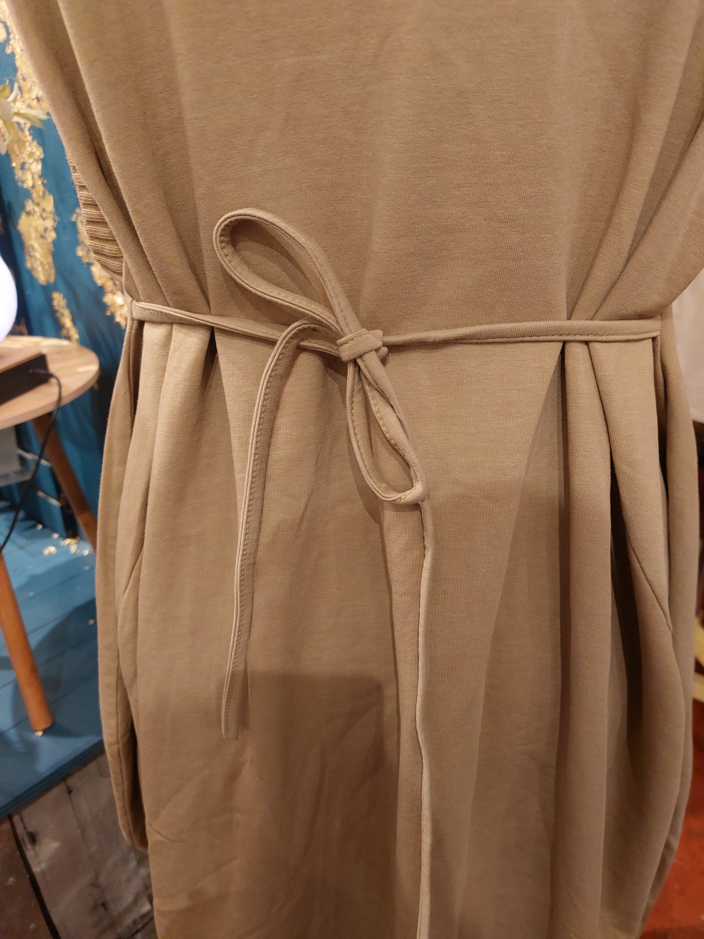 Jumper Dress- Camel