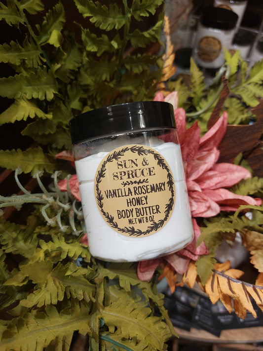 Vanilla Honey Rosemary Body Butter*