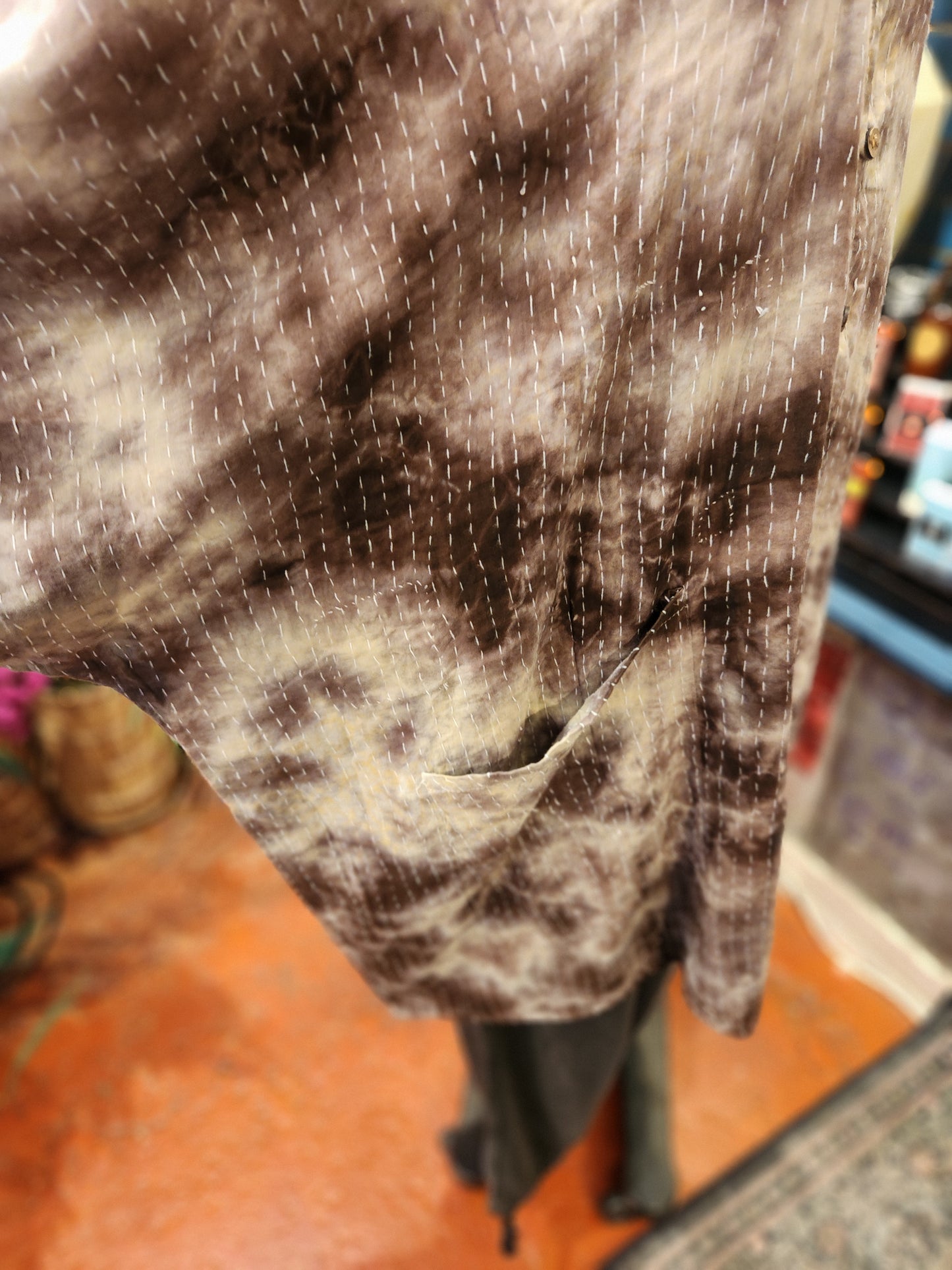 Pareo Kantha Gaia Button-Down Kimono