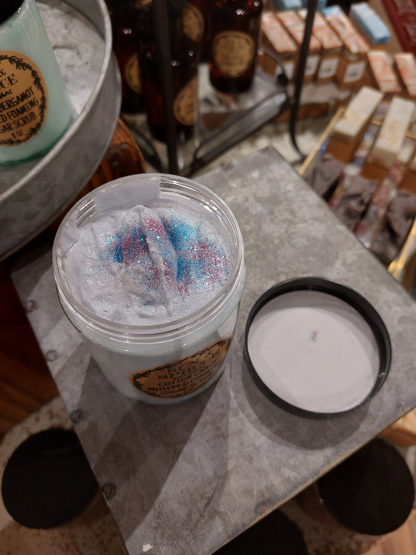 Cotton Candy Whipped Foaming Sugar Scrub*