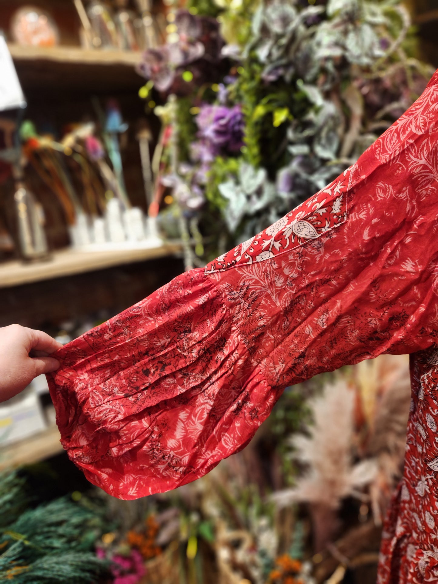 Crepe Sari Evermore Kimono