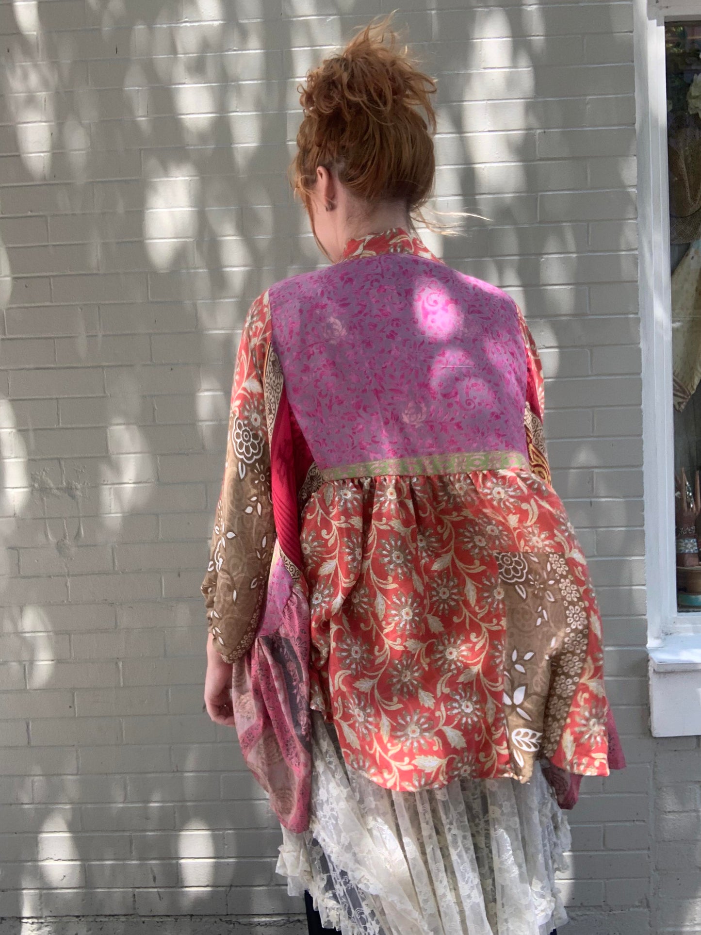 Sari Smock Shirt-Sunrise - La De Da