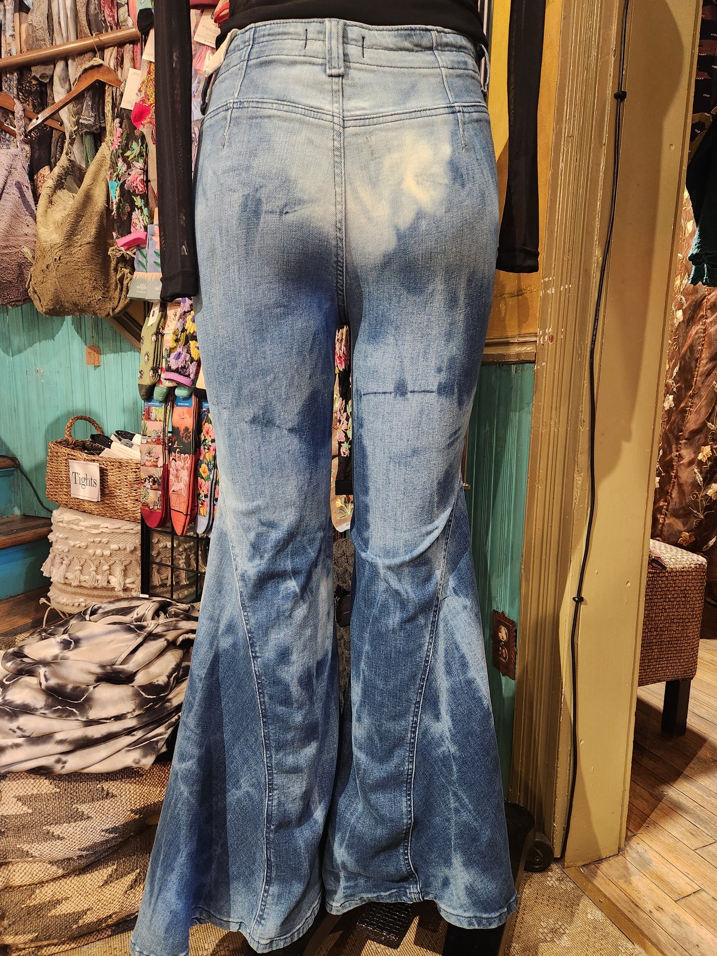 Hand Dyed 'We The Free' Flare Jean