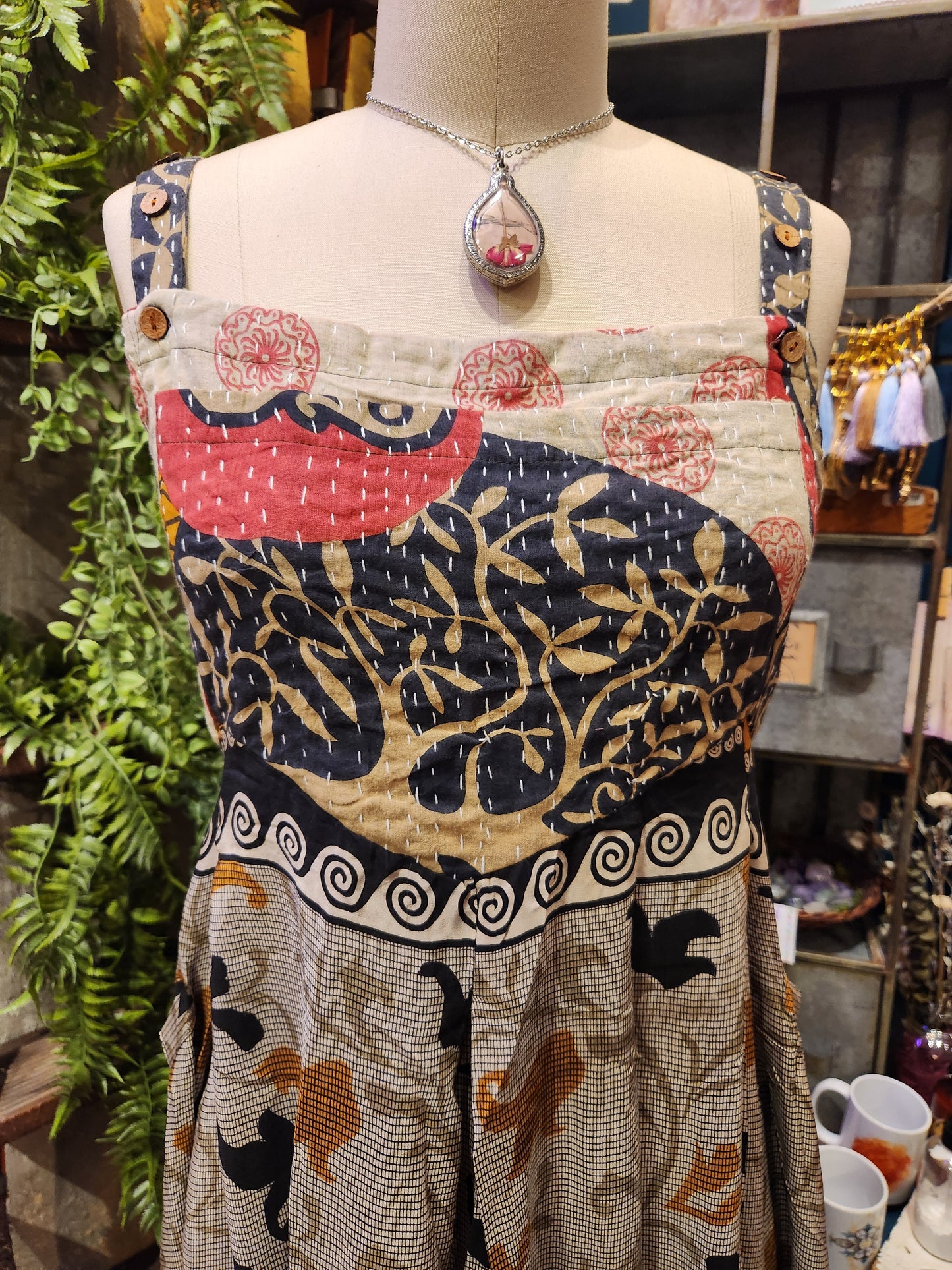 Crossroad Overall Dress 223