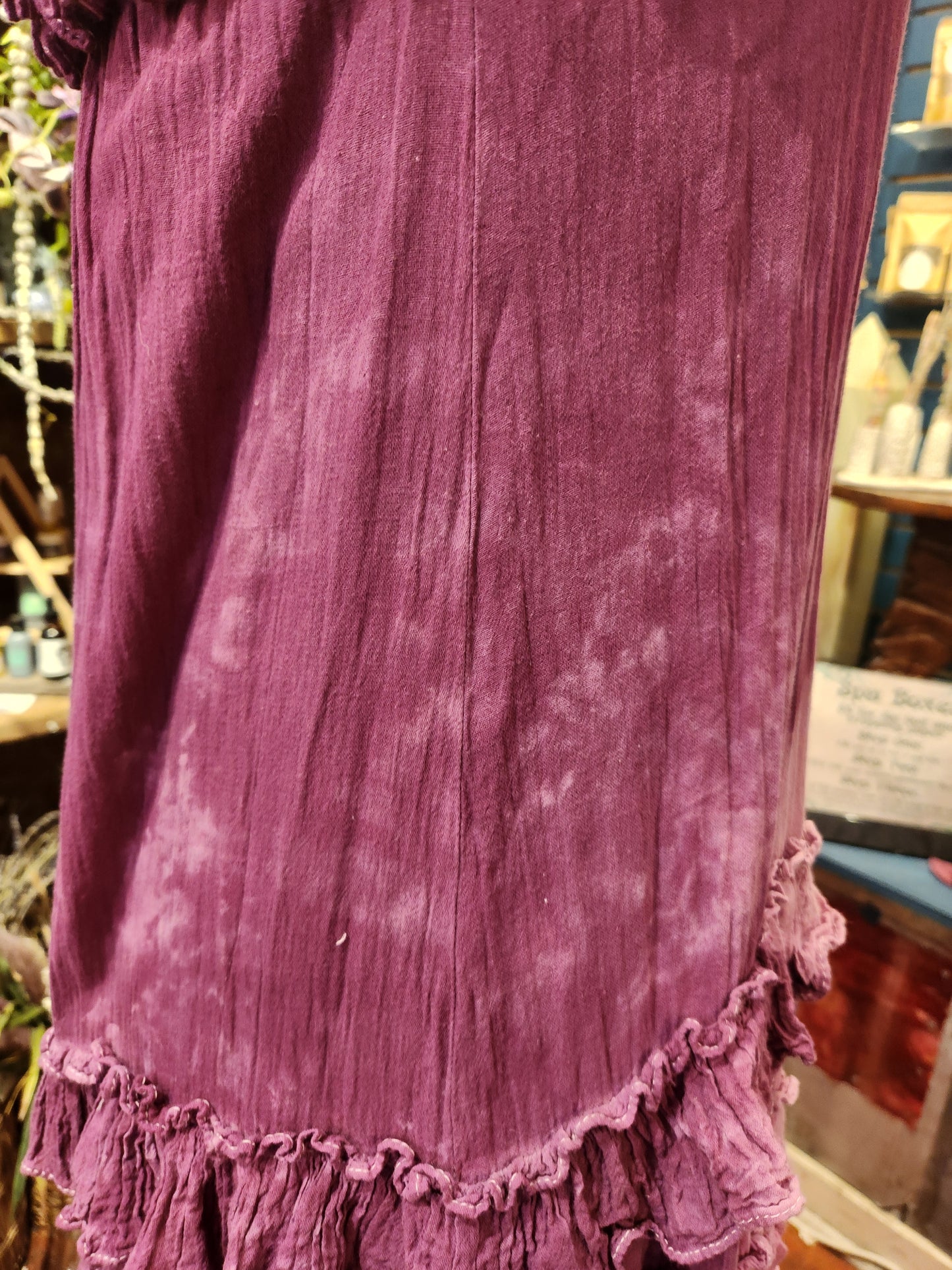 Strawberry Breeze Ruffle Dress