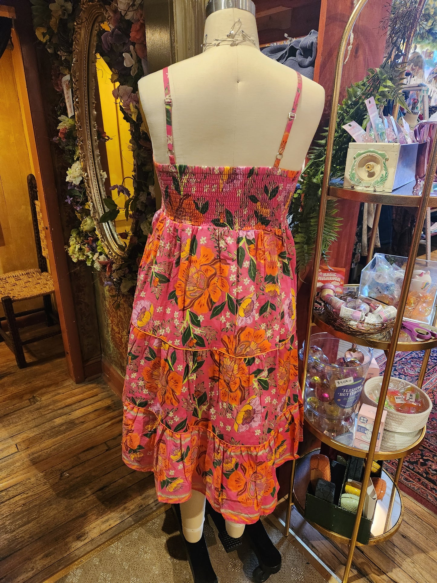 Floral Paradise Dress - Pink