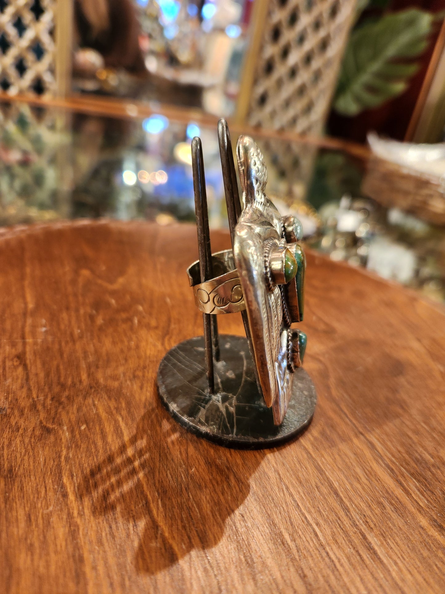 Thunderbird Turquoise Ring