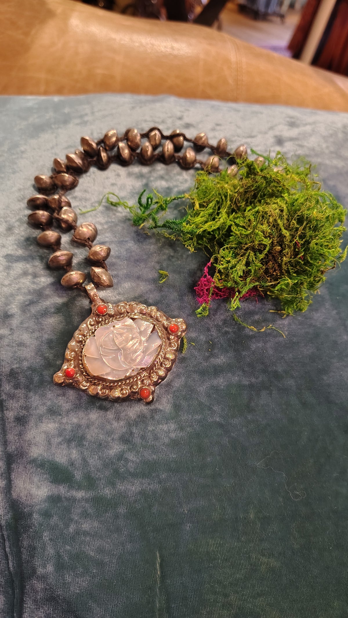 Lotus Pearl Necklace
