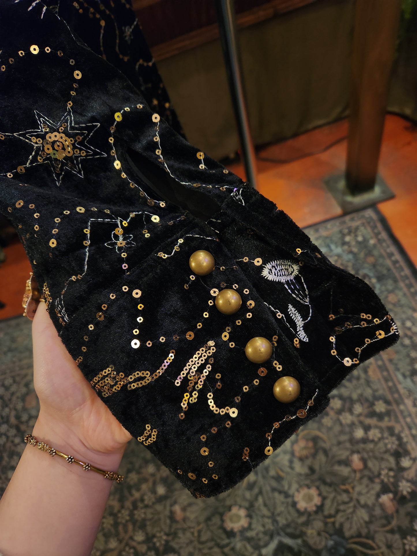 Constellation Sequin Duster