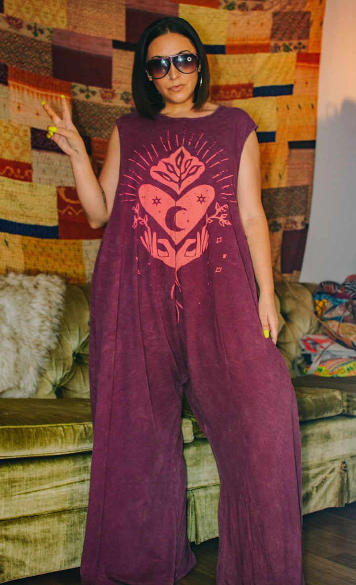 Rooted Heart Dream Jumpsuit - La De Da