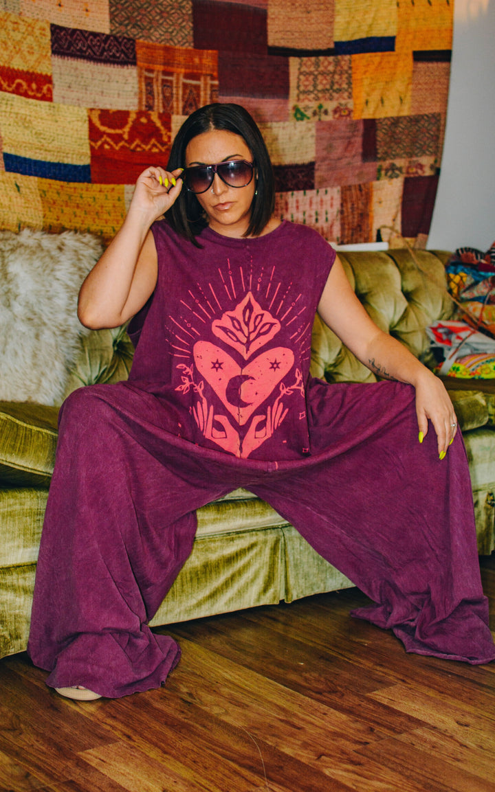 Rooted Heart Dream Jumpsuit - La De Da