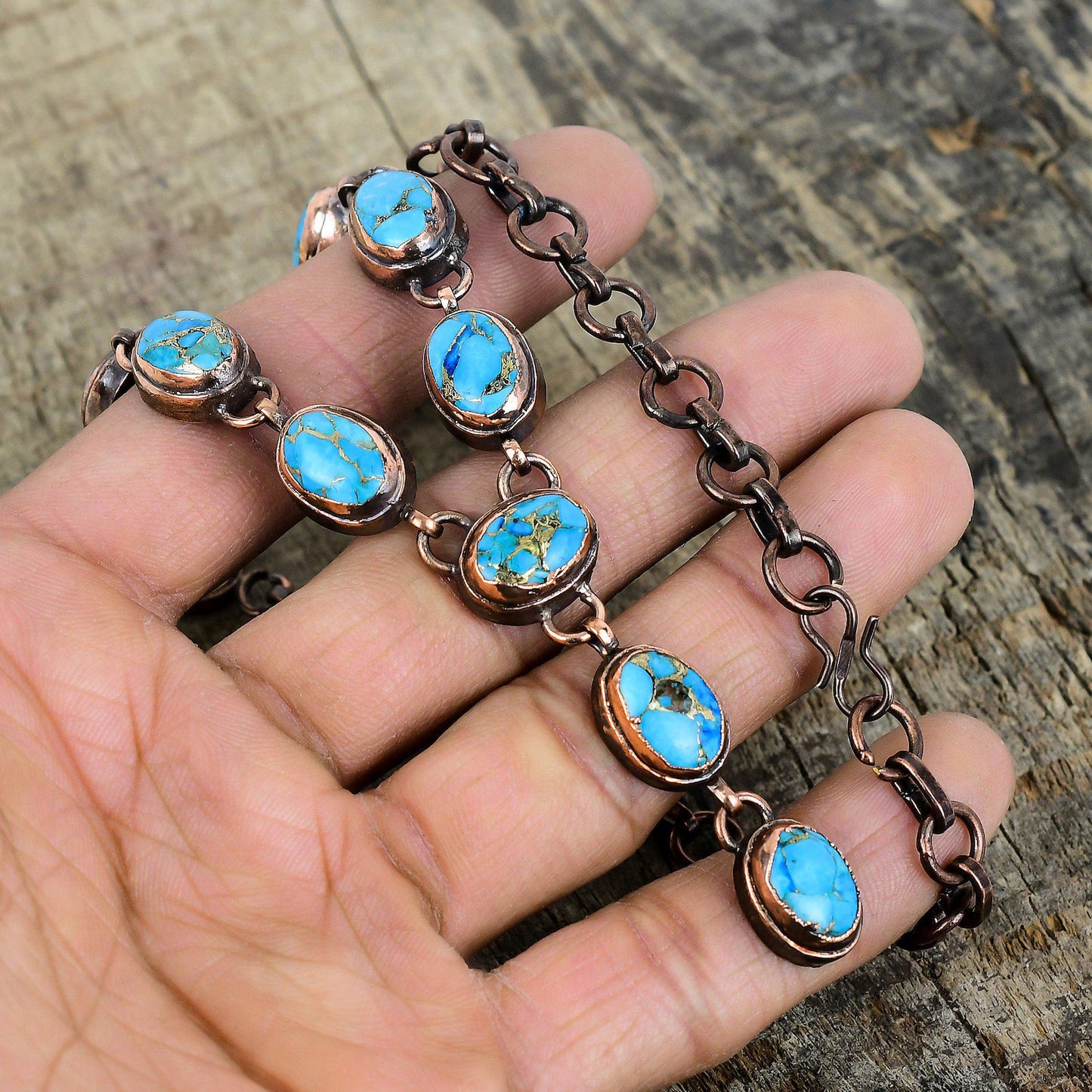 Blue Turquoise Necklace