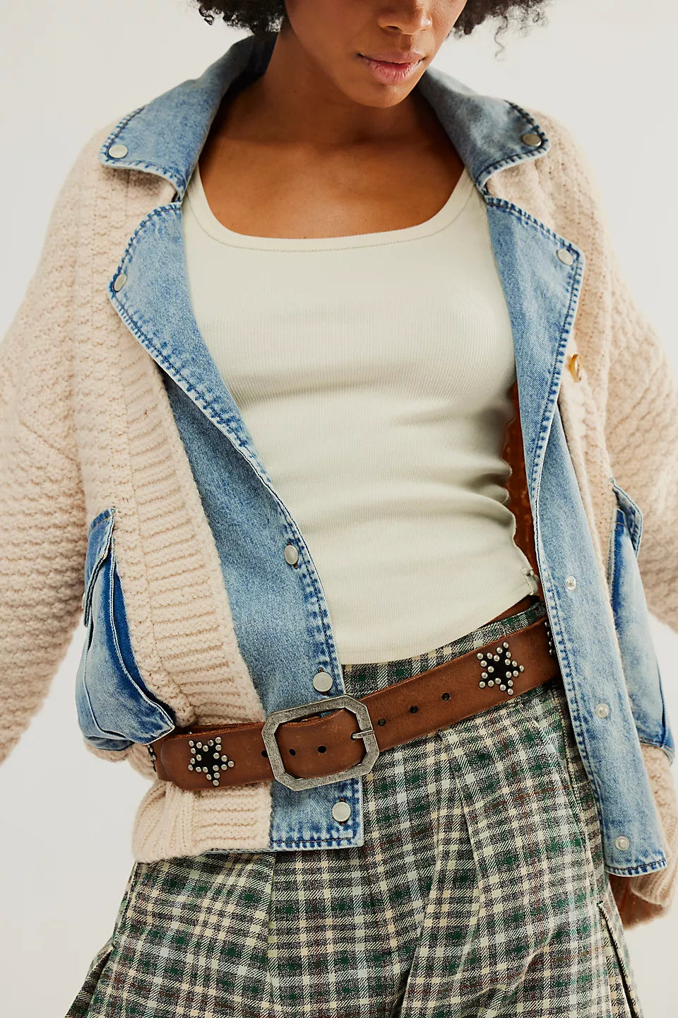 Starcrossed Studded Belt - Bronze Age