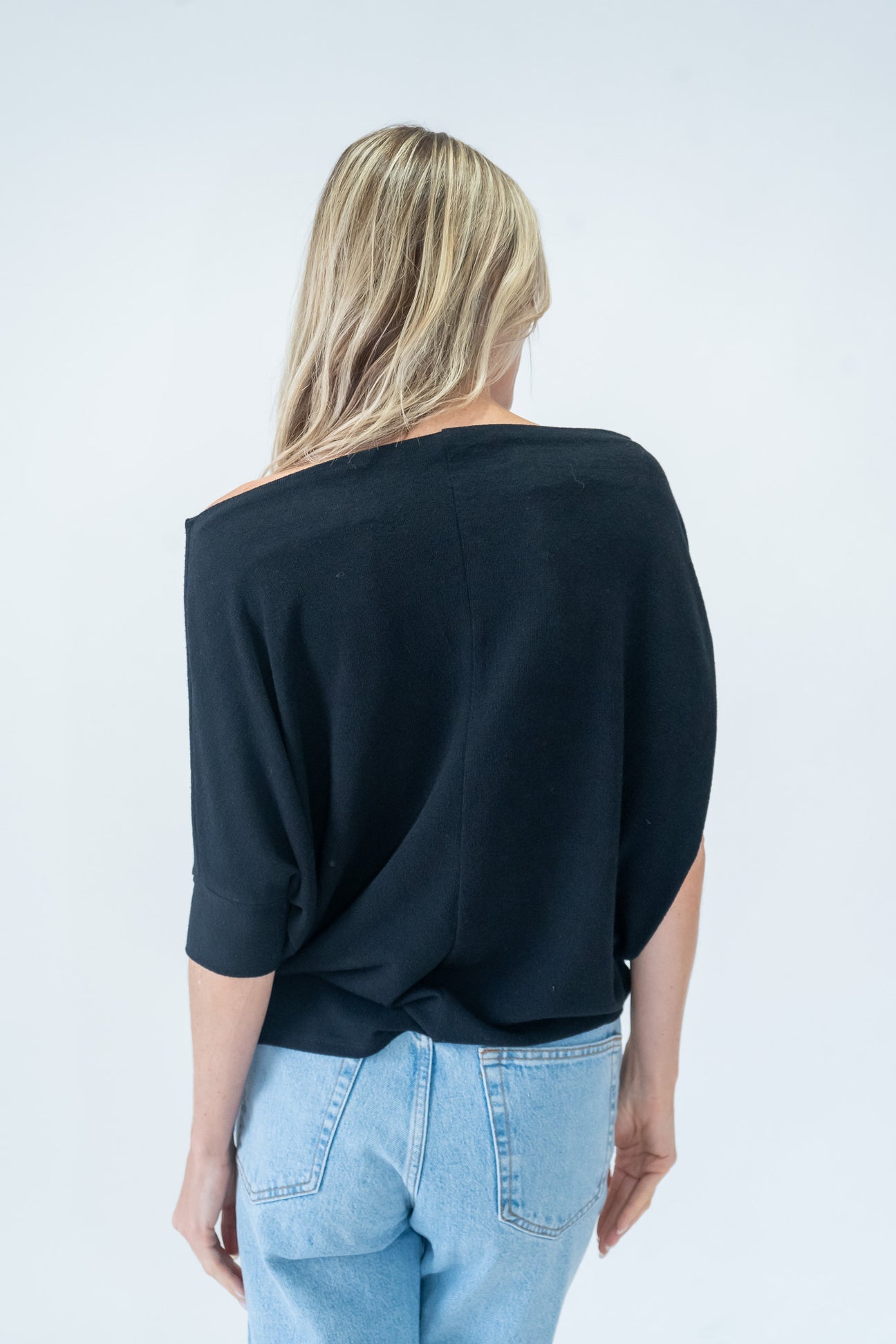 Short Sleeve Anywhere Top - Black