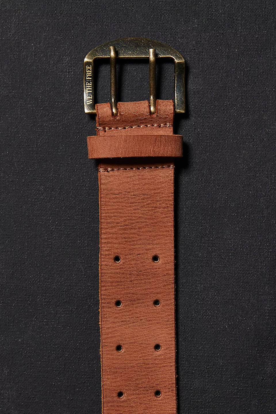 Double Cross Belt - Cognac