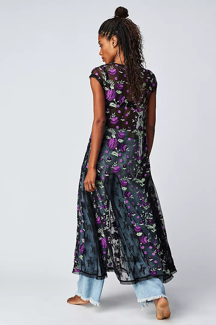 Sky Bright Midi Dress - La De Da