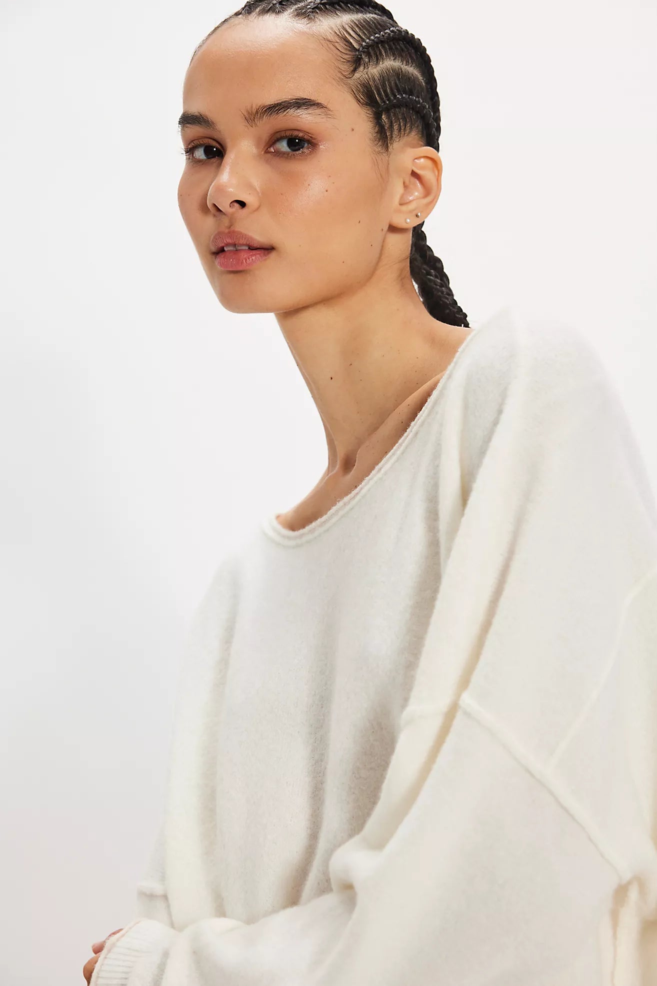 See Me Pullover - White