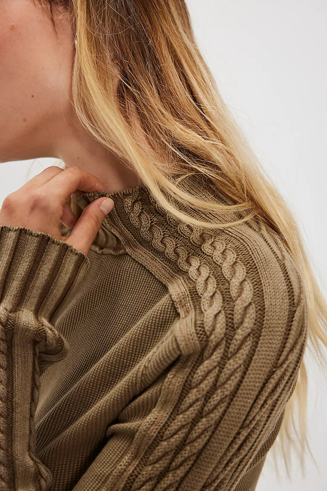Breezy Swit Top - Fossil Dune