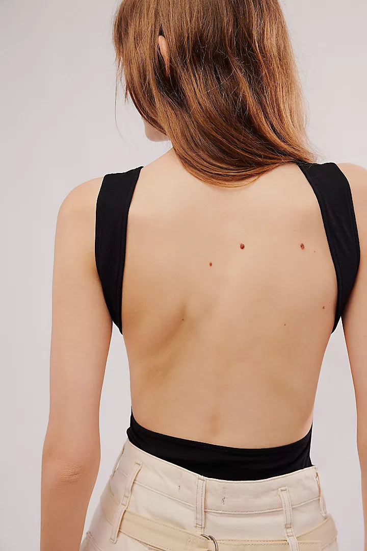 Wear It Out Backless Cami - Black