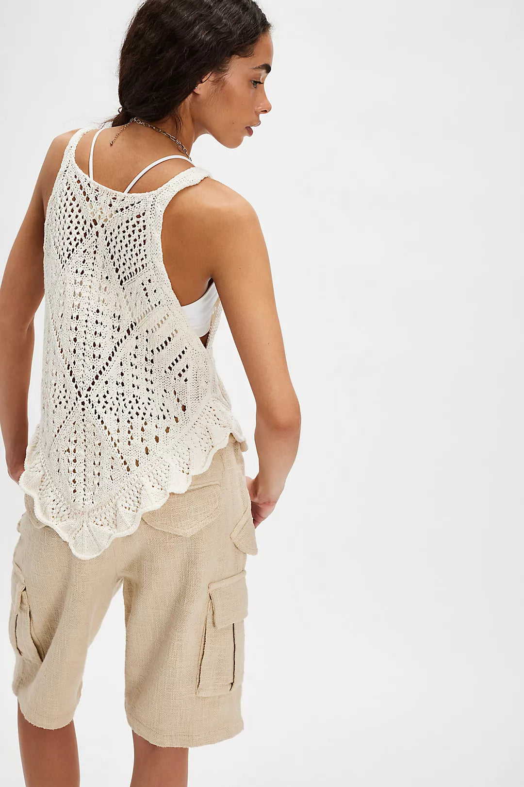 Sea Song Tank - Ivory