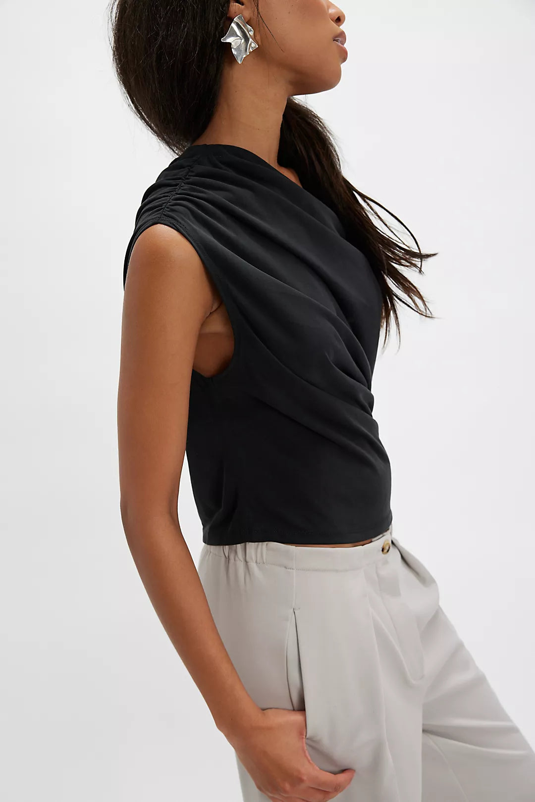Blake Knit Top - Black