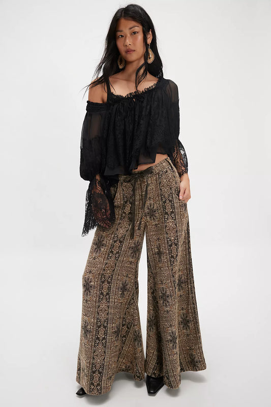 Dahlia Wide Leg Pants - Original