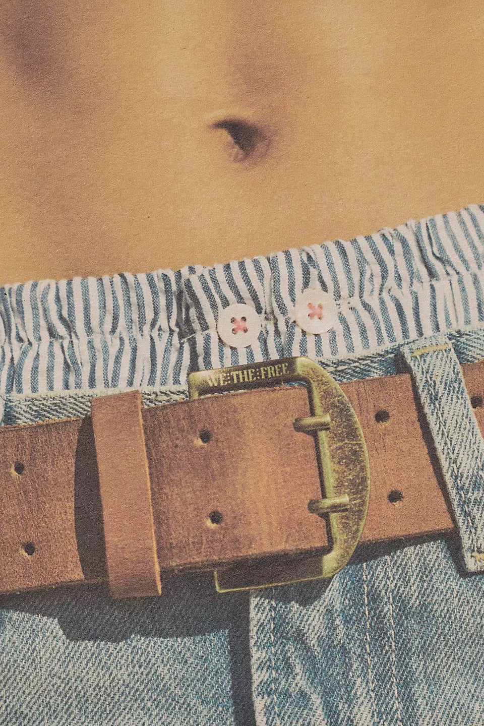 Double Cross Belt - Cognac