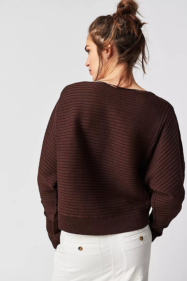 Sublime Pullover - Chocolate Lava - La De Da