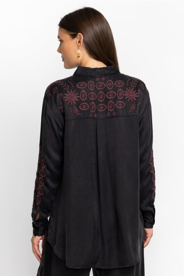 Chloe Oversized Shirt Tunic - La De Da