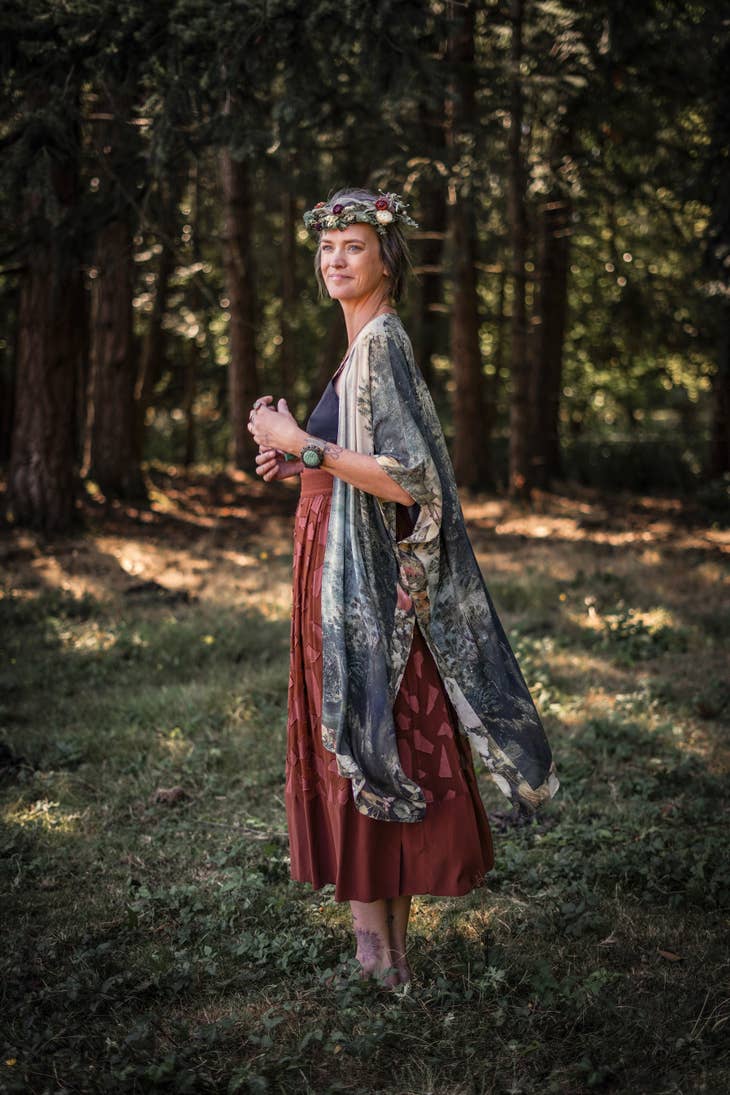 Castles In The Air Starduster Kimono - La De Da