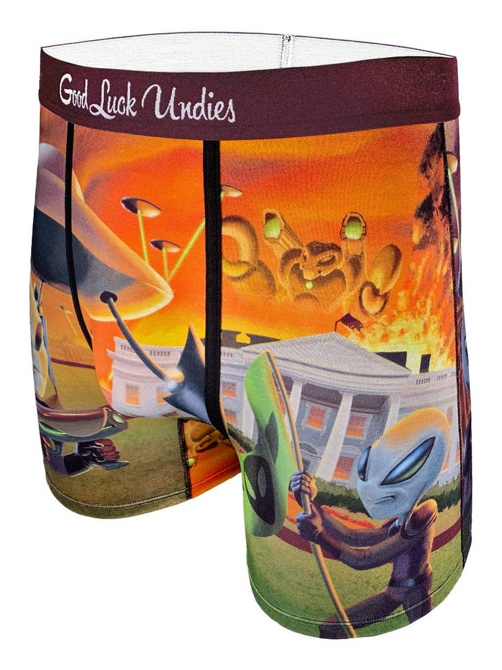 Alien Invasion Boxer Briefs - La De Da