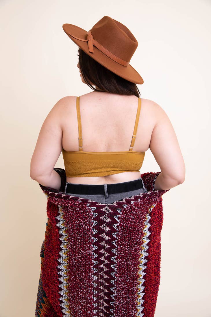 Sunflower Padded Brami Plus Size - La De Da