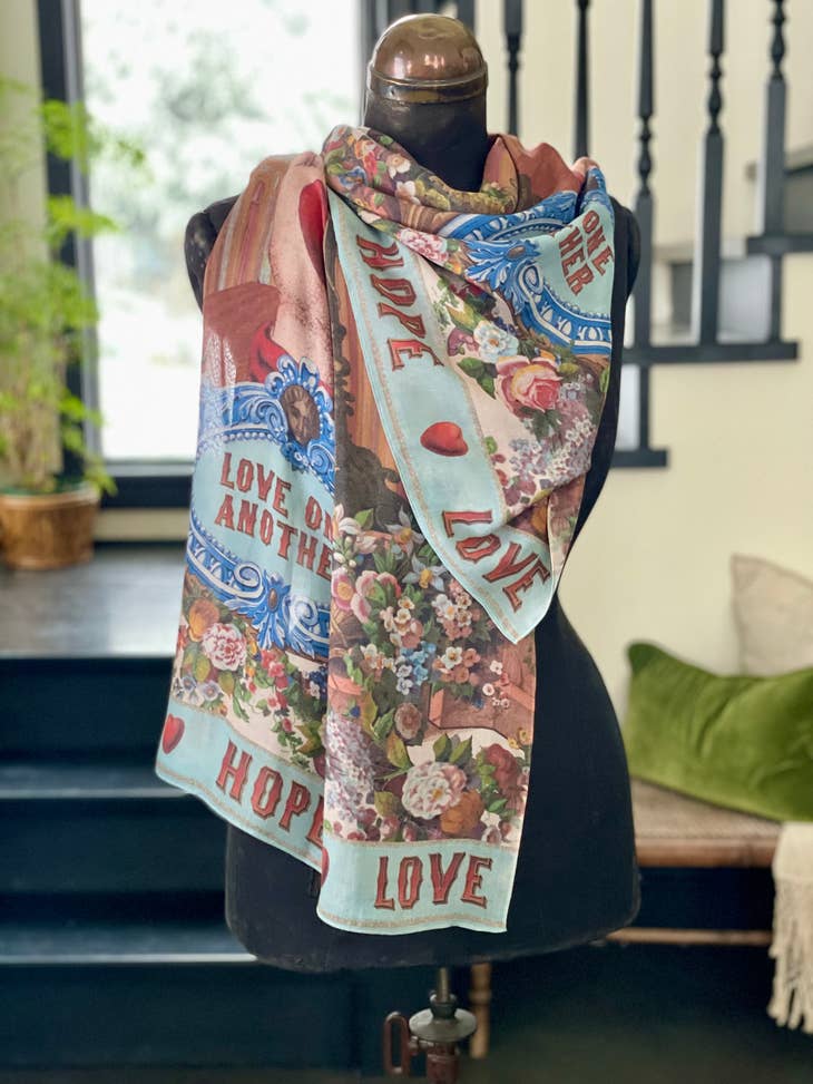 Love Language Bohemian Bamboo Scarf - La De Da